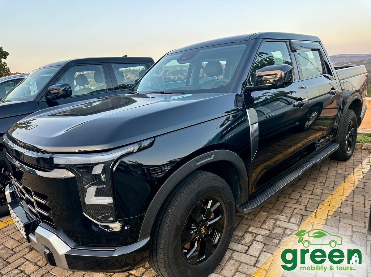 Toyota Hilux Green Tech pickup truck for rent in Kampala, Uganda