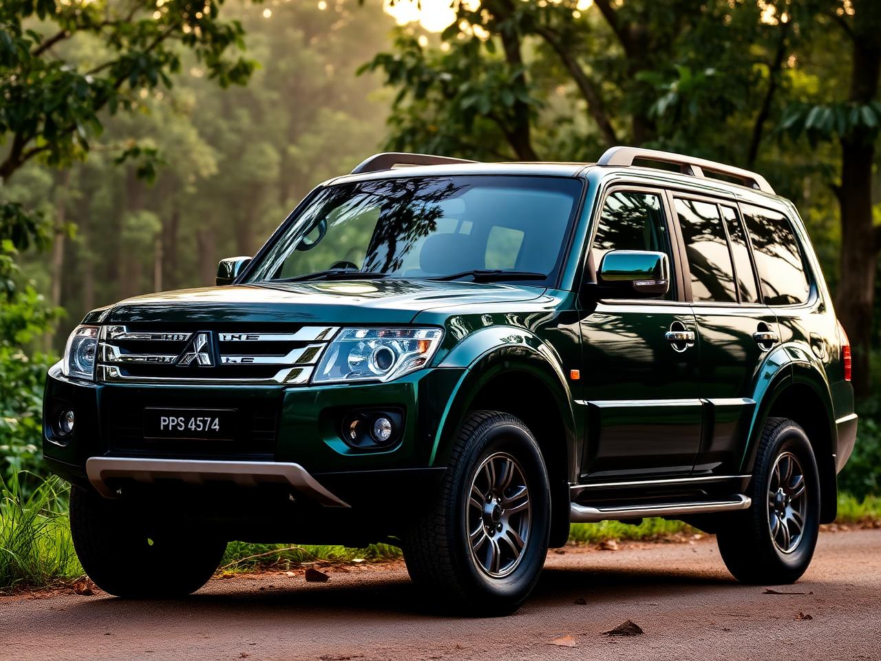Mitsubishi Pajero Eco Mitsubishi Pajero Eco 4x4 SUV for rent in Kampala, Uganda — 7-seater off-road