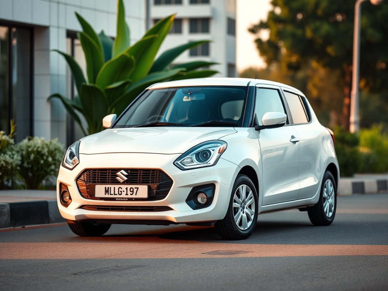 Suzuki Swift Suzuki Swift economy hatchback for rent in Kigali, Rwanda — fuel-efficient city car
