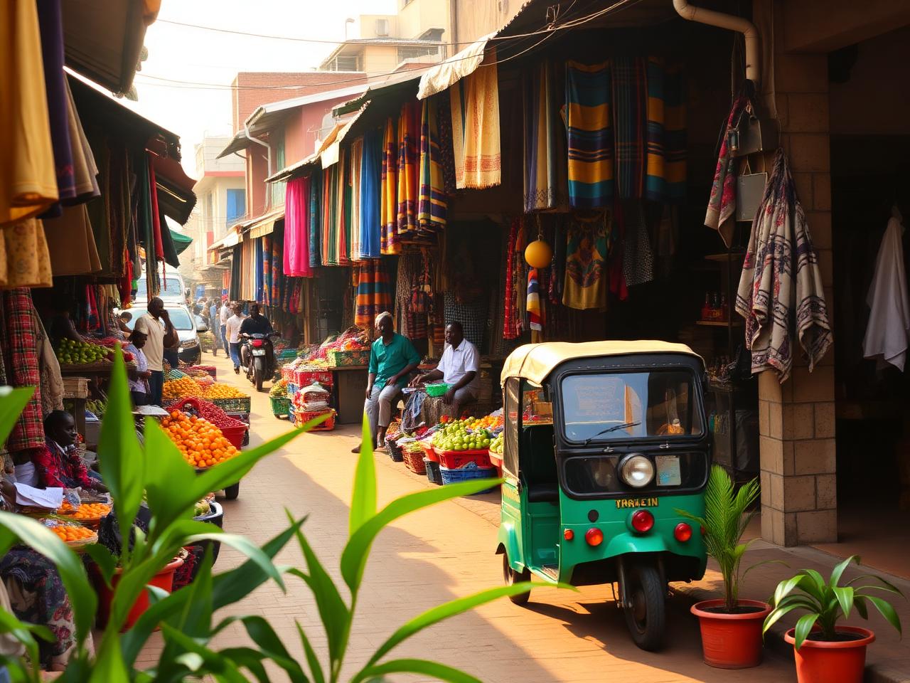 Kampala Green Tour Kampala Green Tour — electric tuk-tuk city day tour of Uganda's capital